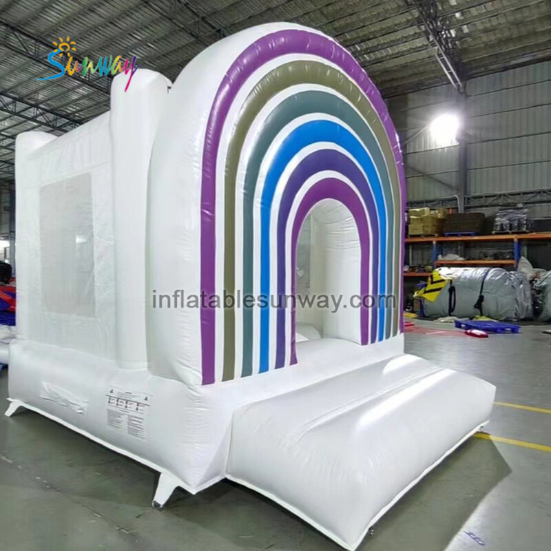 Inflatable bouncy castles